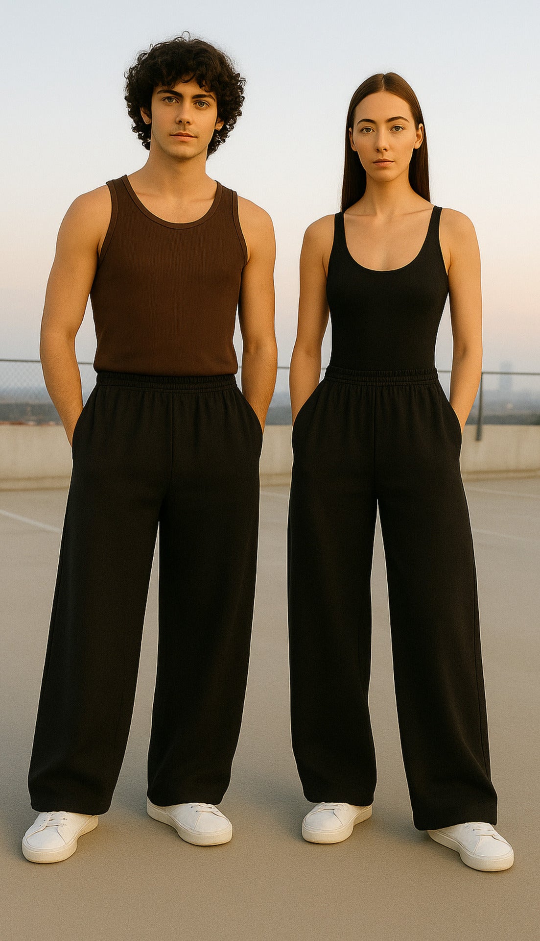 Loose Fit Trouser - Midnight Black