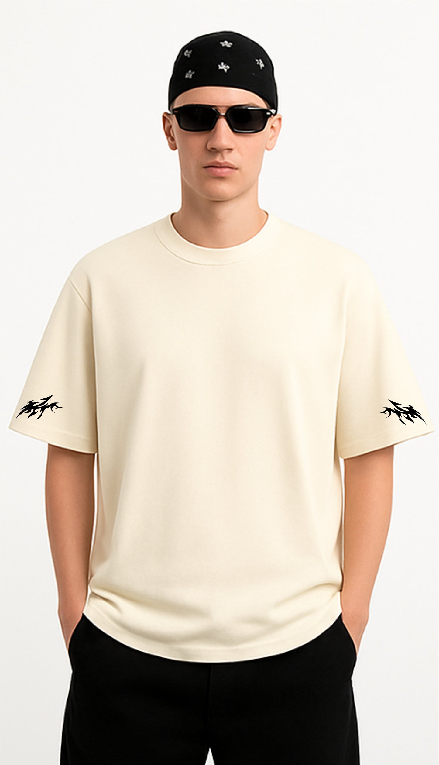 The Cryptic Tee - Cream White