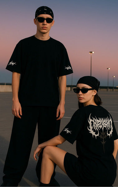 Graphic Tees - Midnight Black