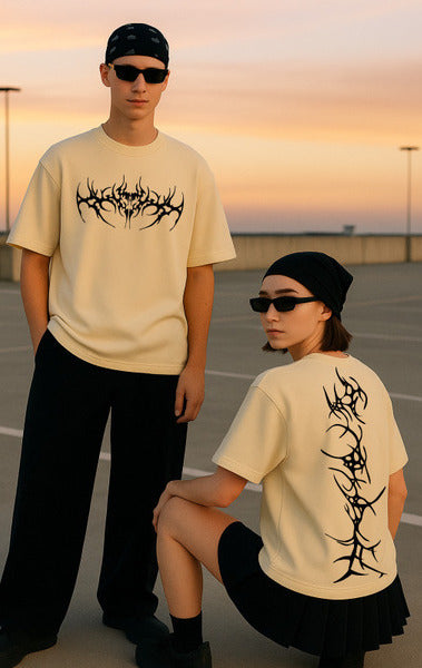 Graphic Tees - Cream White