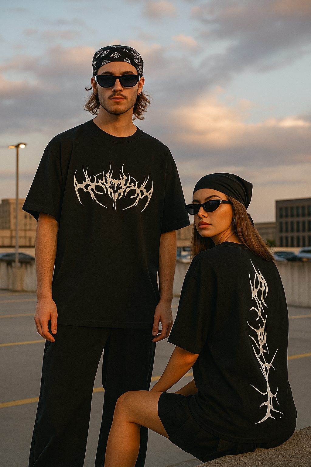 The Oblivion Tee - Midnight Black