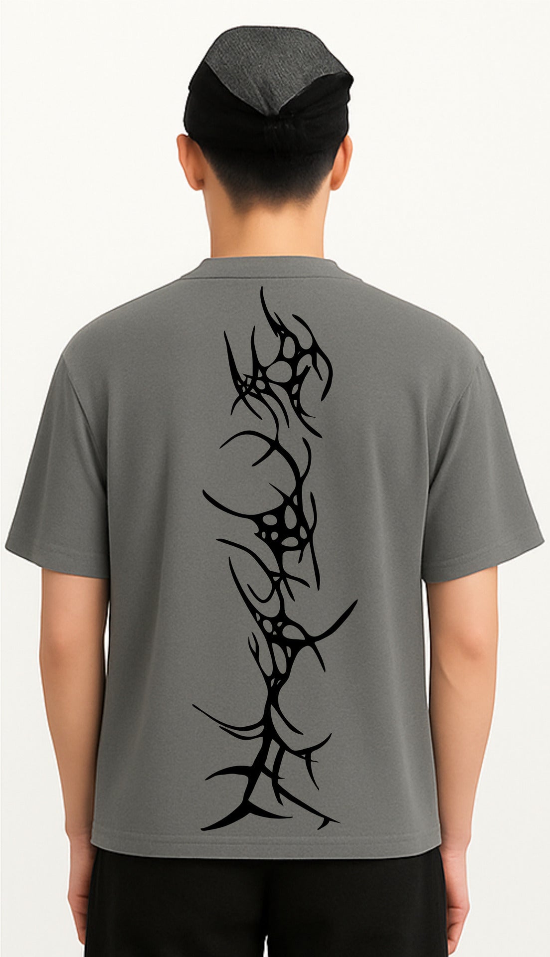 The Oblivion Tee - Metallic Grey