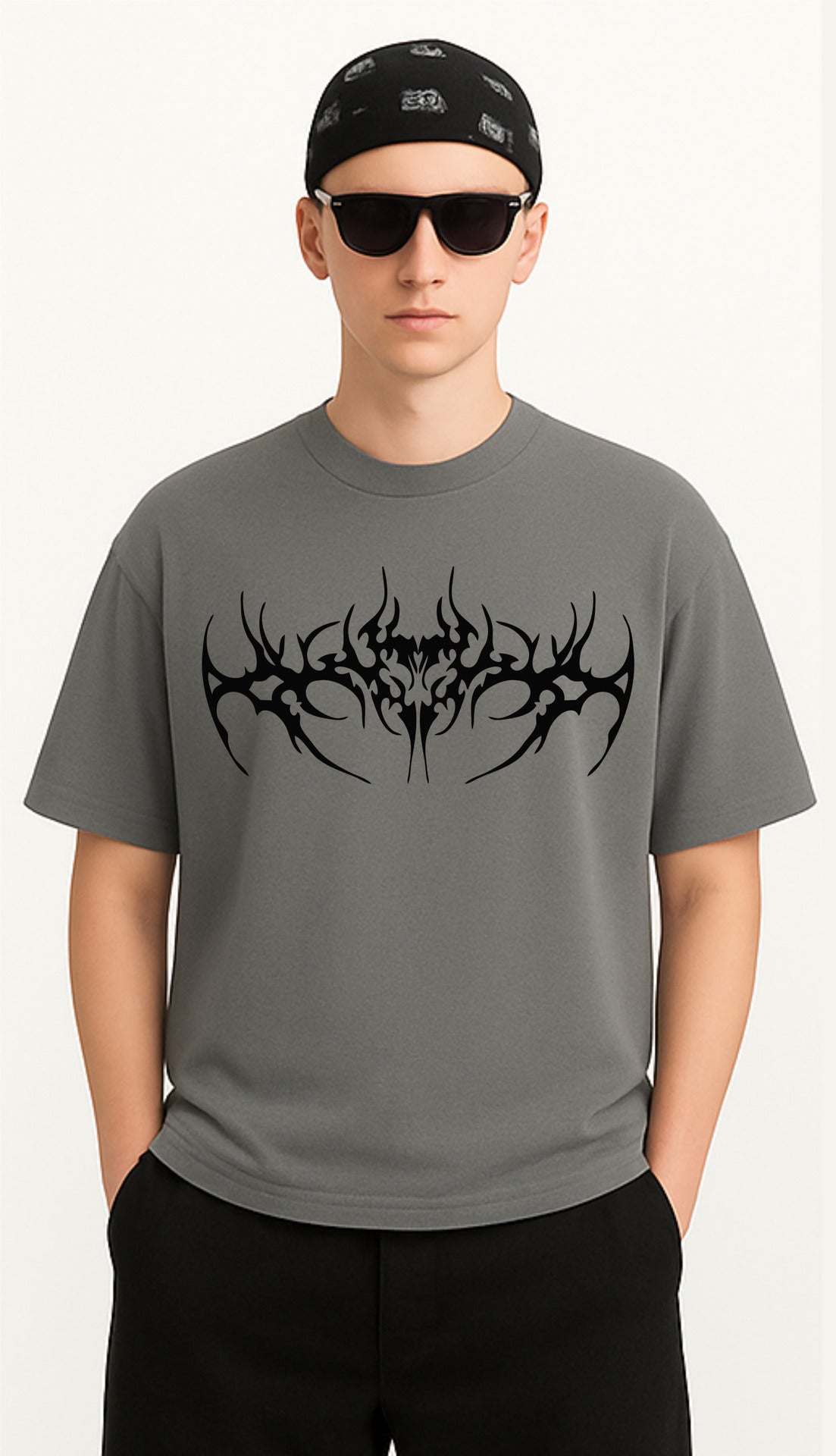 The Oblivion Tee - Metallic Grey