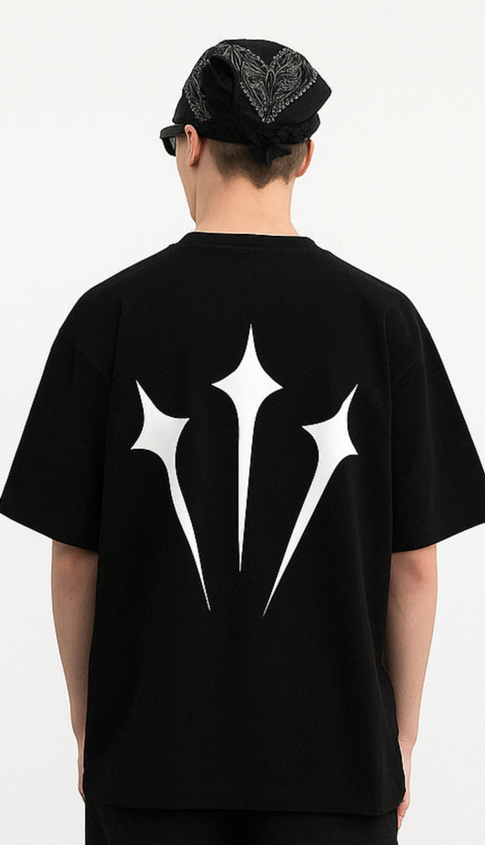 The StarLust Tee - Midnight Black