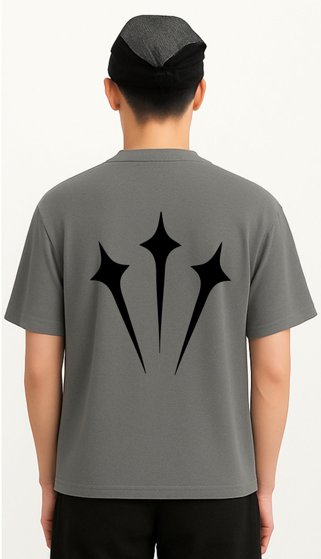 The StarLust Tee - Metallic Grey