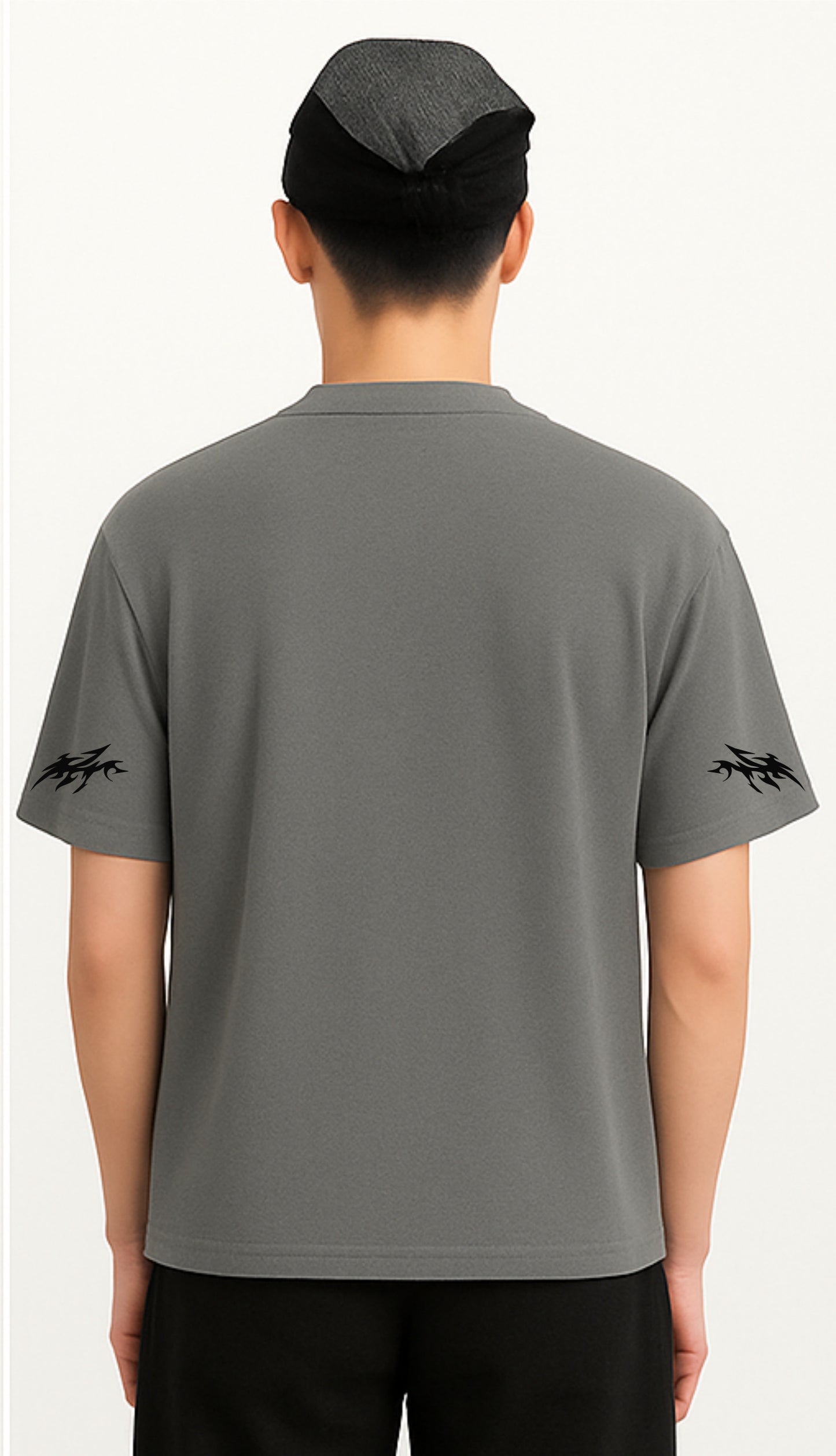 The Synrun Tee - Metallic Grey